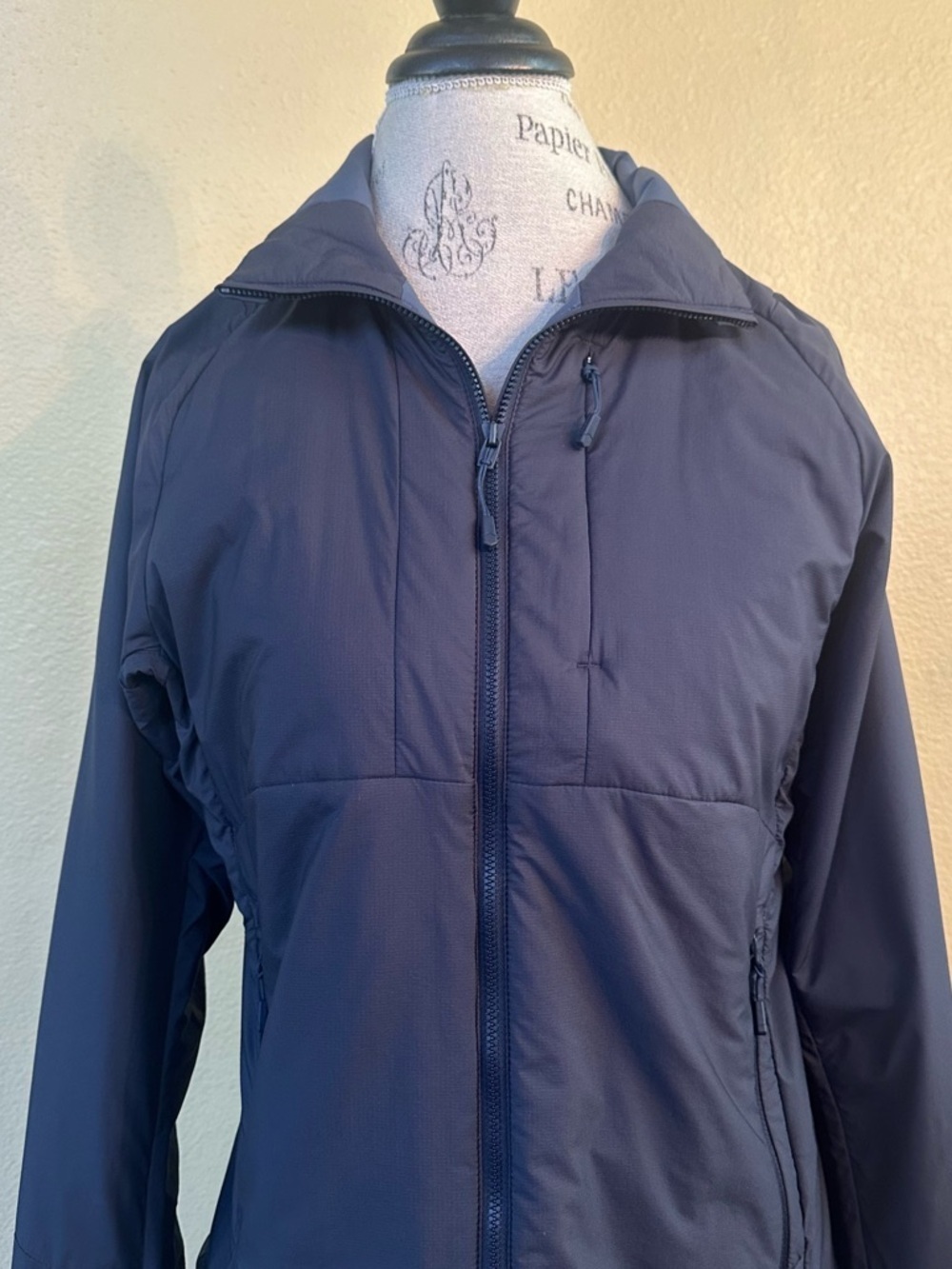 Mountain Hardwear Kor Stasis Hybrid Windbreaker Jacket In Dark Zinc Like New! - Picture 7 of 16